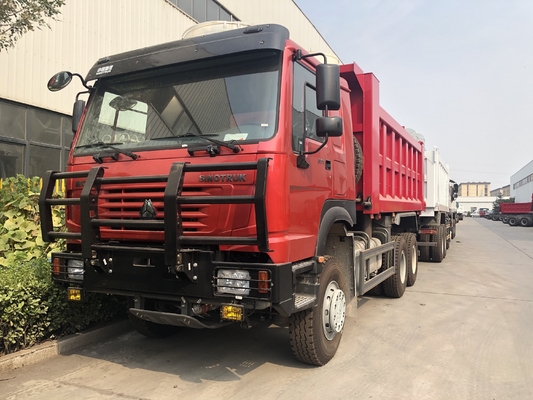 HF9 Drum 300L Howo 6x4 Dump Truck With Military Bumper