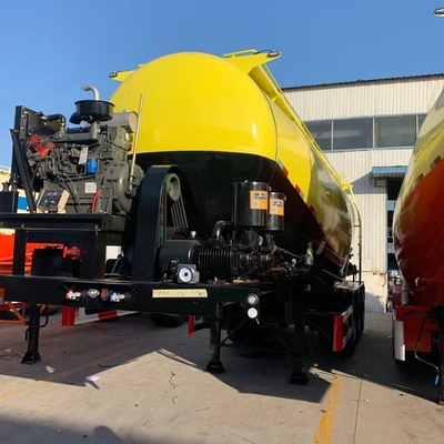 SGS Passed 45m3 Capacity  Powder Material Trailer with Any Capacity You Request