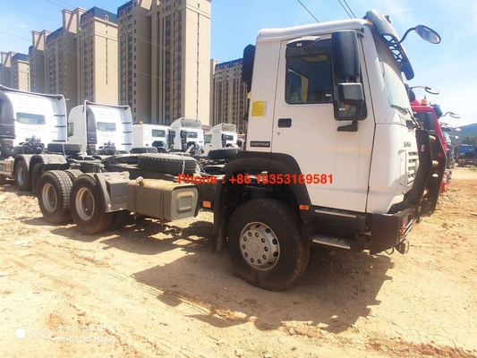Manual 10 Wheels 420hp 90# 50# Kingpin Tractor Truck