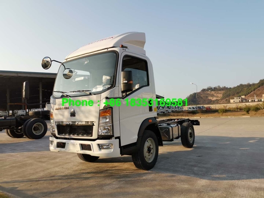 4x2 Euro 3 LHD 1880 Cabin 5T Light Cargo Truck For Vegetables
