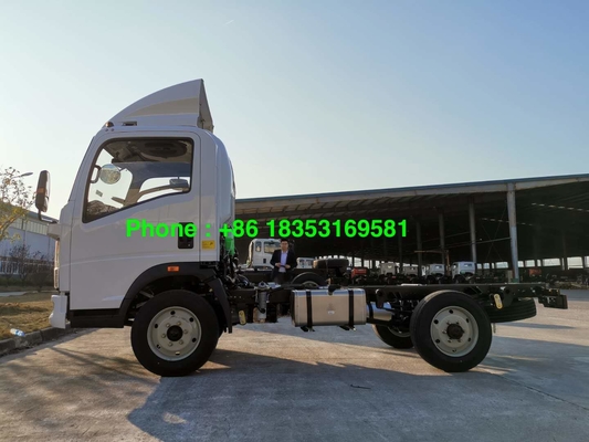 4x2 Euro 3 LHD 1880 Cabin 5T Light Cargo Truck For Vegetables