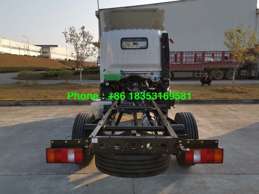 4x2 Euro 3 LHD 1880 Cabin 5T Light Cargo Truck For Vegetables