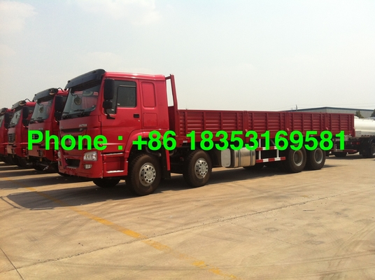 371hp 8x4 LHD Euro 2 50T Howo 7 Heavy Cargo Truck