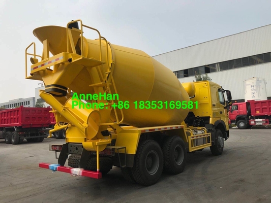 A7 Sinotruk Mixer Tank Truck LHD RHD 10 Wheel 340hp