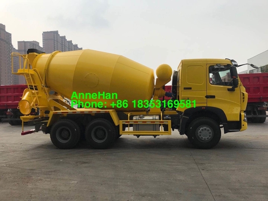 A7 Sinotruk Mixer Tank Truck LHD RHD 10 Wheel 340hp
