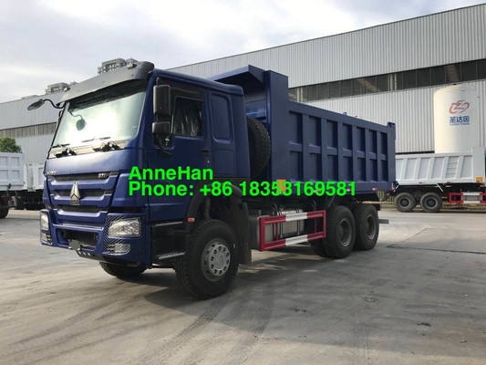 Blue 20M3 40T LHD Heavy Duty Dump Truck Front Lifting