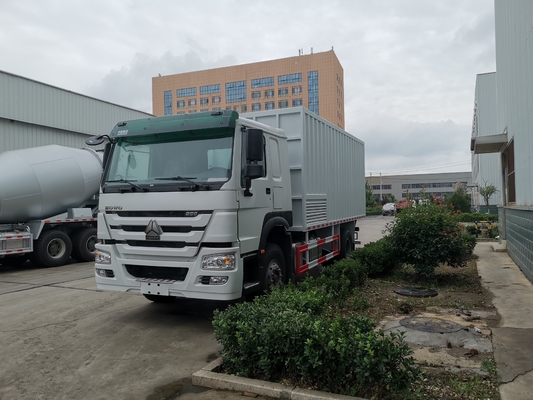 White SINOTRUK HOWO 6X4 Heavy Cargo Truck Euro II Emission Standard