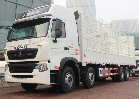 50 Tons SINOTRUK HOWO A7 8x4 Box Stake Truck 336/371 Horsepower