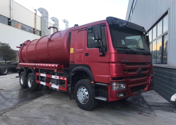 SINOTRUK HOWO 6X4 336hp Vacuum Sewage Suction Truck