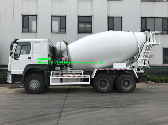 10 Wheels 10M3 Concrete Mixer Truck Sinotruk Howo 7 336hp Euro2 RHD