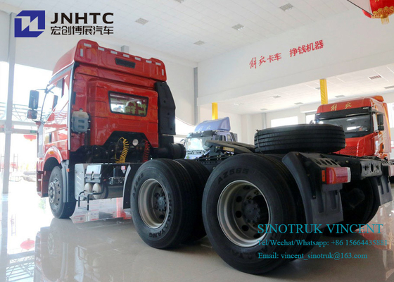 Faw J6P Euro 2 350hp 10 Wheels 6x4 Tractor Truck With Double Bunkers