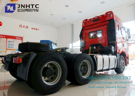 Faw J6P Euro 2 350hp 10 Wheels 6x4 Tractor Truck With Double Bunkers