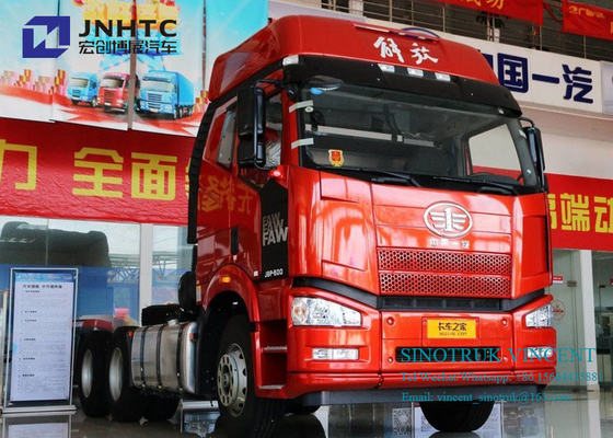 Faw J6P Euro 2 350hp 10 Wheels 6x4 Tractor Truck With Double Bunkers