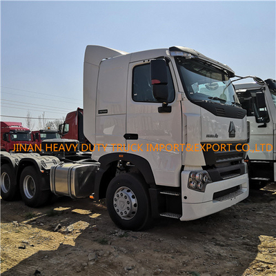 White Sinotruk A7 6x4 Prime Mover Truck Howo 6x4 Tractor Truck