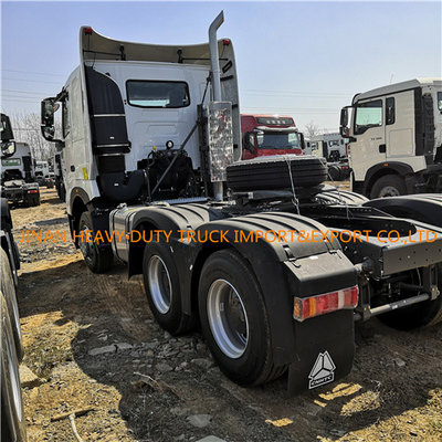 White Sinotruk A7 6x4 Prime Mover Truck Howo 6x4 Tractor Truck