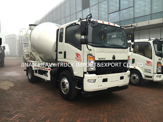 Mini Sinotruk 4 5 6m3 Light Duty Commercial Trucks Asphalt Concrete Mixing Truck