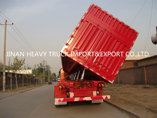 3 Axle 4 Axle 35/40 CBM Heavy Duty Semi Trailers 60 Tons Dump Semi Trailer Dumper