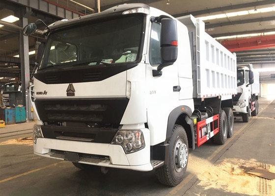 Sinotruk HOWO A7 6x4 371hp White Dump Truck Tipper Truck Cargo Truck