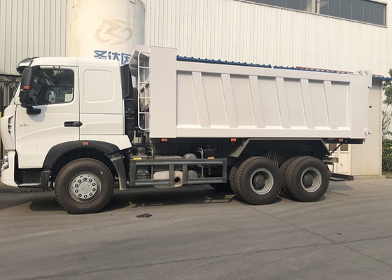 Sinotruk HOWO A7 6x4 371hp White Dump Truck Tipper Truck Cargo Truck