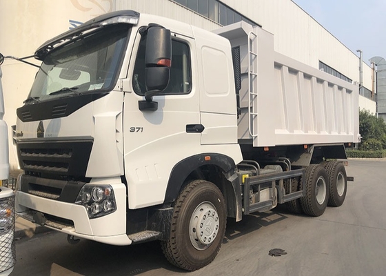 Sinotruk HOWO A7 6x4 371hp White Dump Truck Tipper Truck Cargo Truck