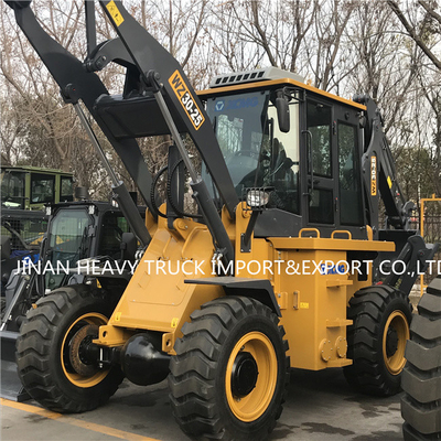 WZ30-25 4 Wheel Drive Backhoe Loader Digger With Attachments