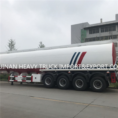 3 Axles 45000 50000 Liters Heavy Duty Semi Trailers Oil Diesel Fuel Tanker