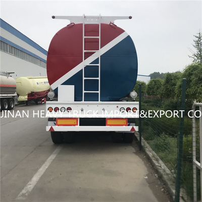 3 Axles 45000 50000 Liters Heavy Duty Semi Trailers Oil Diesel Fuel Tanker