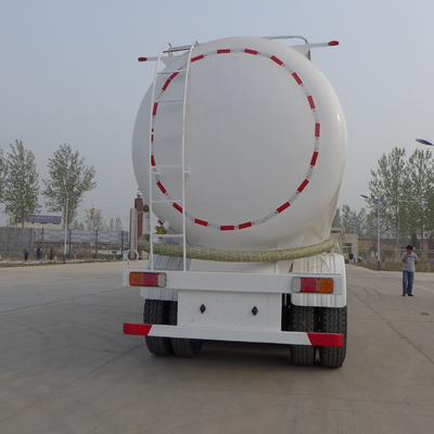 Aluminum Bulk Cement Powder Trailer 3 Axles 30cbm 50cbm Fuel Tanker Semi Trailer