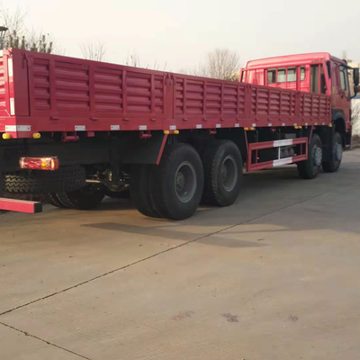 SINOTRUK HOWO 12 Wheels 8X4 Flatbed Cargo Truck Heavy Duty Truck Lorry Van Load