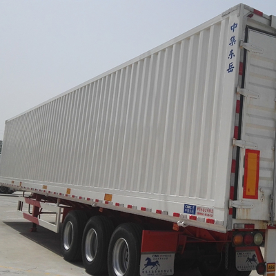 3 Axles 12 Weheels Container 50 Tons Heavy Duty Van Semi Trailer