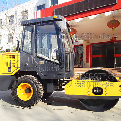 6 Ton Hydraulic Vibrator Single Drum Construction Machinery Road Roller compactor