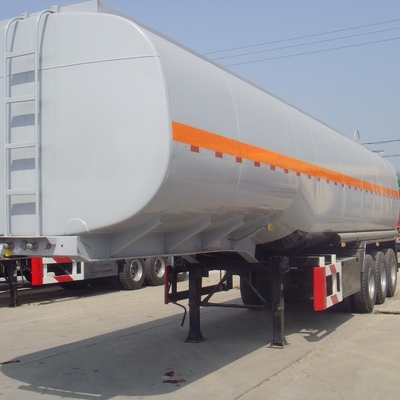 3 Axles Heavy Duty Semi Trailers Oil Fuel Tanker Trailer