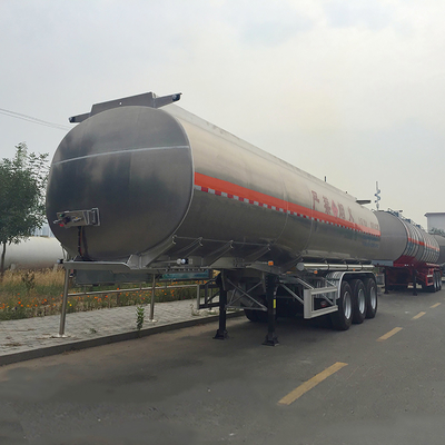 3 Axles Heavy Duty Semi Trailers Oil Fuel Tanker Trailer