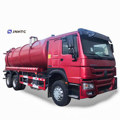 HOWO 336ps 16cbm Sewage Suction Truck Diesel Euro2 10 Wheels 6x4