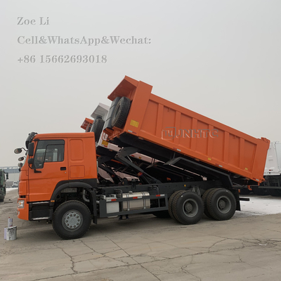 Sinotruk HOWO Euro 2 Left Hand Driving 6x4 371hp White Dump Truck Tipper Truck Cargo Truck