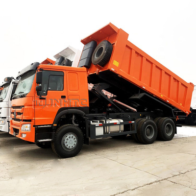 Sinotruk HOWO Euro 2 Left Hand Driving 6x4 371hp White Dump Truck Tipper Truck Cargo Truck