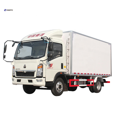 Mini 4x2 6 Wheels 10ton HOWO Light Refrigerated Box Truck With Carrier Refrigerator