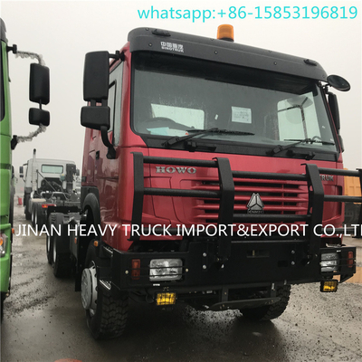 SINOTRUK Howo Full Wheel Drive 6x6 Prime Mover Truck For Muddy Road