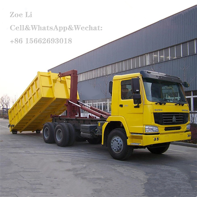 SINOTRUK HOWO 6x4 Hook Arm Roll Garbage Truck for Waste Rubbish Trash