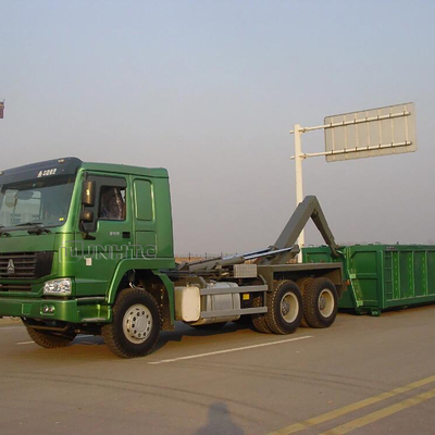 SINOTRUK HOWO 6x4 Hook Arm Roll Garbage Truck for Waste Rubbish Trash