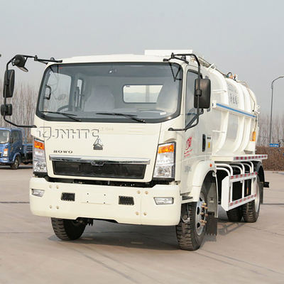 HOWO 4x2 Euro4 Euro2 Light Duty Commercial Truck For Kitchen Food Hutch Waste