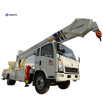 18m 20m Euro 4 Light Aerial Platform Trucks Hydraulic Mounted