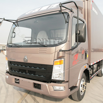 SINOTRUK HOWO Delivery Van Cargo Box Truck Light Duty 4x2