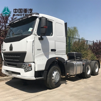 Leaf Spring Howo Sinotruk 6x4 Tractor Truck 420hp