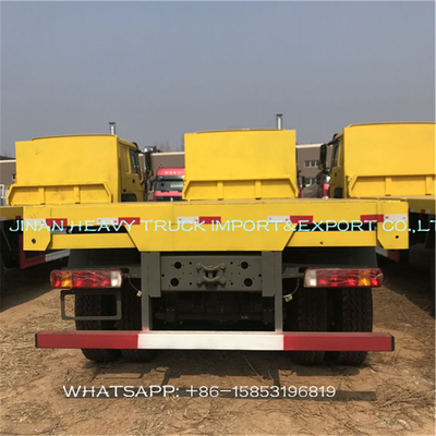 Sinotruk Howo 40 Ft 30 Ton Flatbed Cargo Truck With Container Lock