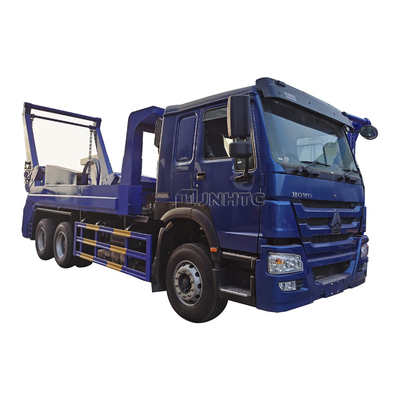 HOWO 6x4 12cbm 15cbm Hydraulic Swing Arm Garbage Truck Euro2 Euro3 Container Garbage Bin