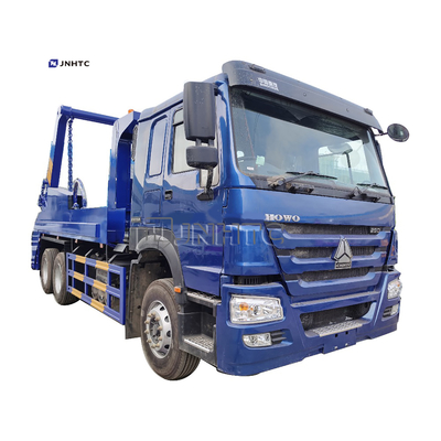 HOWO 6x4 12cbm 15cbm Hydraulic Swing Arm Garbage Truck Euro2 Euro3 Container Garbage Bin