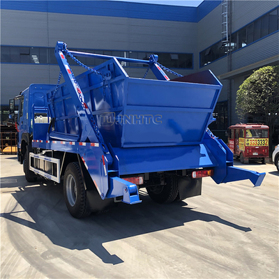 HOWO 6x4 12cbm 15cbm Hydraulic Swing Arm Garbage Truck Euro2 Euro3 Container Garbage Bin