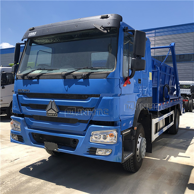 HOWO 6x4 12cbm 15cbm Hydraulic Swing Arm Garbage Truck Euro2 Euro3 Container Garbage Bin