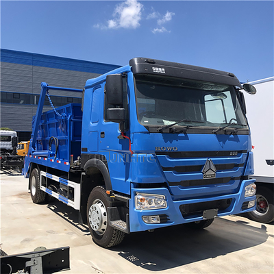 HOWO 6x4 12cbm 15cbm Hydraulic Swing Arm Garbage Truck Euro2 Euro3 Container Garbage Bin